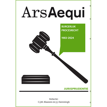 Jurisprudentie Burgerlijk procesrecht 1983-2024 (Paperback) bij Singel 344