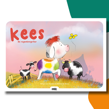 Kees de regenboogstier kamishibai vertelplaten (Paperback) bij Singel 344