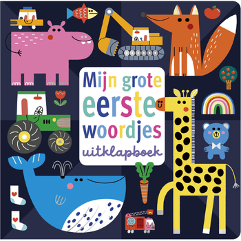 Mijn grote eerste woordjes uitklapboek (Hardback) bij Singel 344