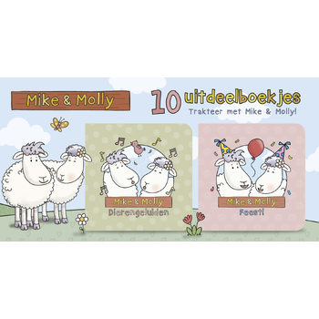 Mike & Molly - uitdeelboekjes (Hardback) bij Singel 344