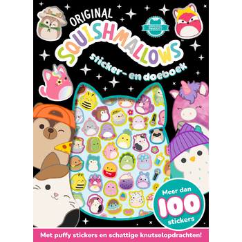 Original Squishmallows sticker- en doeboek (Paperback) bij Singel 344