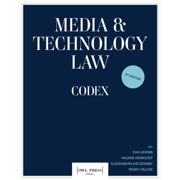 Media & Technology Law Codex (Paperback) bij Singel 344