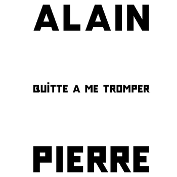 Alain Pierre (Paperback) bij Singel 344