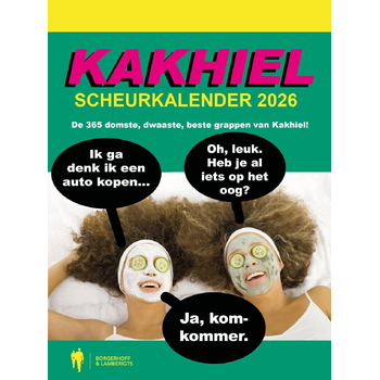 Kakhiel scheurkalender 2026 (Paperback) bij Singel 344