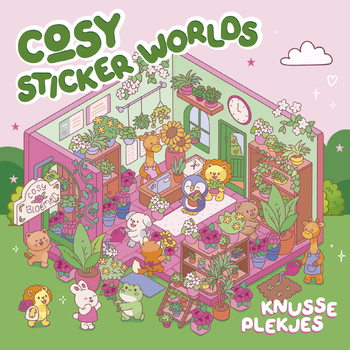 Cosy Sticker Worlds (Paperback) bij Singel 344