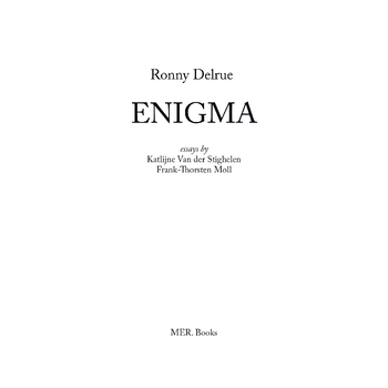 Ronny Delrue. Enigma (Paperback) bij Singel 344