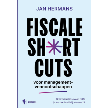 Fiscale shortcuts voor managementvennootschappen (Paperback) bij Singel 344