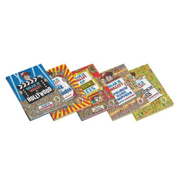 Pakket 5x Waar is Wally? (Hardback) bij Singel 344