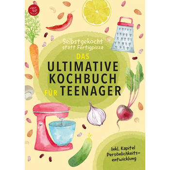 Selbstgekocht statt Fertigpizza! Das Ultimative Kochbuch für Teenies ab 12 (S/W-Version) (Paperback) bij Singel 344