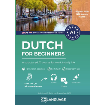 Dutch A1 for beginners: A structured A1 course with audio (Paperback) bij Singel 344