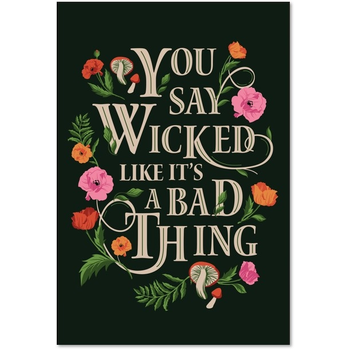 Wicked Embroidered Journal (Hardback) bij Singel 344