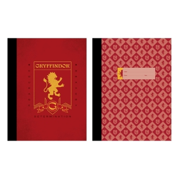 Harry Potter: Gryffindor Composition Notebook Set (Set of 2) bij Singel 344