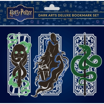 Harry Potter: Dark Arts Deluxe Bookmark Set (Set of 3) (Paperback) bij Singel 344