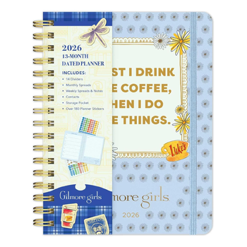 2026 Gilmore Girls 13-Month Weekly Planner (Hardback) bij Singel 344