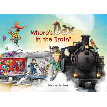 Where's Dachshund Dax? In the Train (Hardback) bij Singel 344