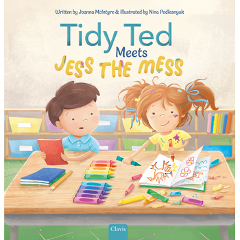 Tidy Ted Meets Jess the Mess (Hardback) bij Singel 344