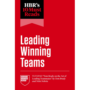 HBR's 10 Must Reads on Leading Winning Teams (Paperback) bij Singel 344