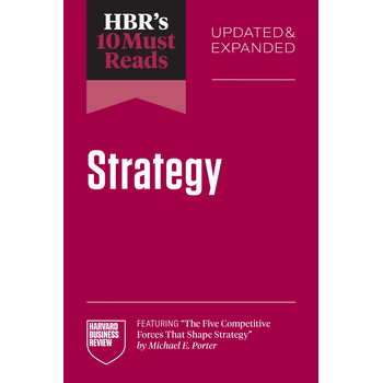 HBR's 10 Must Reads on Strategy, Updated and Expanded (Paperback) bij Singel 344