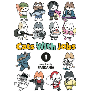 Cats With Jobs Vol. 1 (Paperback) bij Singel 344